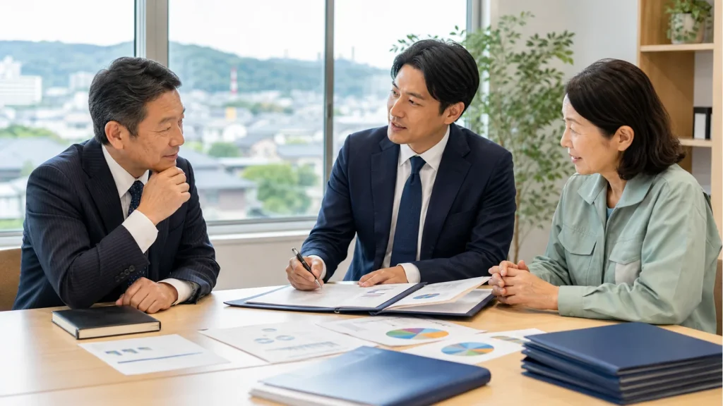 八王子で会社売却前の譲渡ストーリーを整理する経営者・専門家・従業員